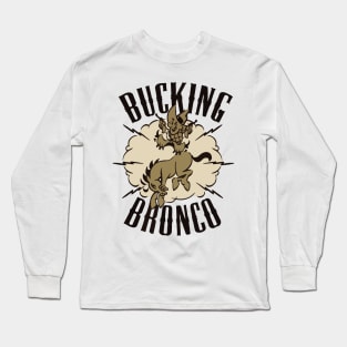 Bucking Bronco Plasmid Long Sleeve T-Shirt